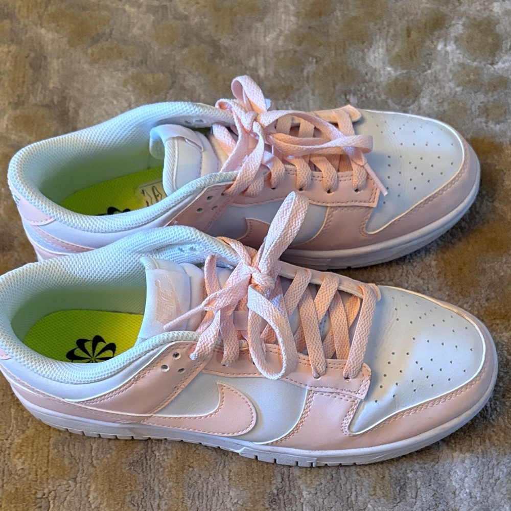 Pink and White Jordan’s